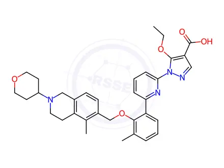 Chemical structure of Avenciguat