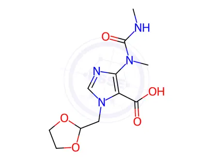 Chemical structure of Doxofylline Impurity A