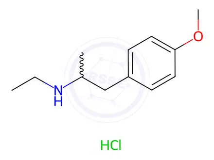 Chemical structure of Mebeverine Hydrochloride EP Impurity B