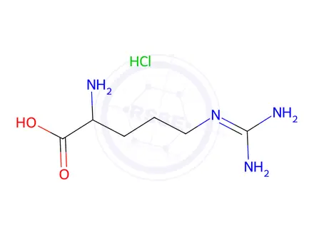 Chemical structure of DL-Arginine hydrochloride