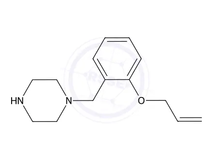 Chemical structure of 1-(2-(Allyloxy)benzyl)piperazine