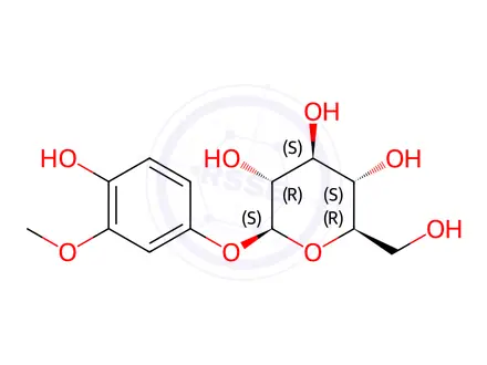 Chemical structure of Tachioside
