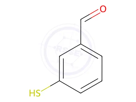 Chemical structure of 3-Sulfanylbenzaldehyde