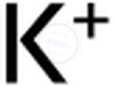 Chemical structure of Potassium Deuteroxide (40% w/w in D2O)