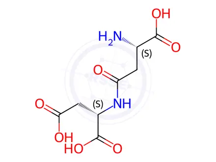 Chemical structure of Ornithine aspartate Impurity B