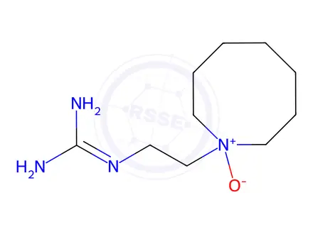 Chemical structure of guanethidine N-oxide