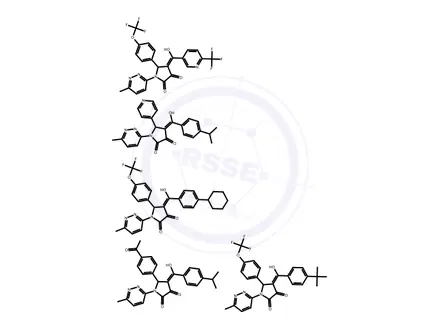 Chemical structure of Aroclor 1262
