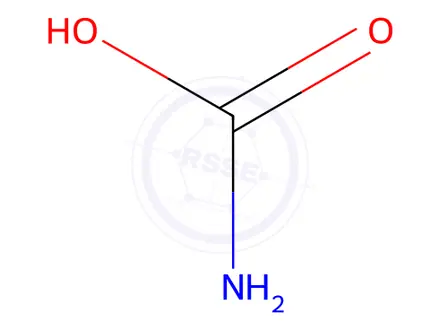 Chemical structure of Carbamic Acid