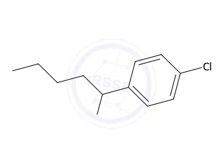 Chemical structure of 1-(4-Chlorophenyl)pentan-1-amine