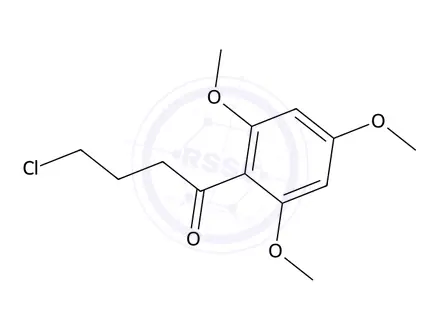 Chemical structure of 1-(4-CHLOROBUTYRYL)-2,4,6-TRIMETHOXY BENZENE