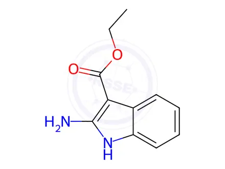 Chemical structure of Ethyl 2-Aminoindole-3-carboxylate