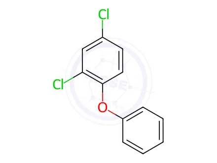 Chemical structure of 2,4-Dichlorodiphenyl ether