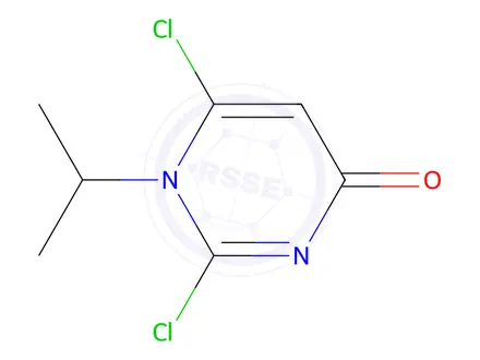 Chemical structure of 2,6-Dichloro-1-isopropylpyrimidin-4(1H)-one