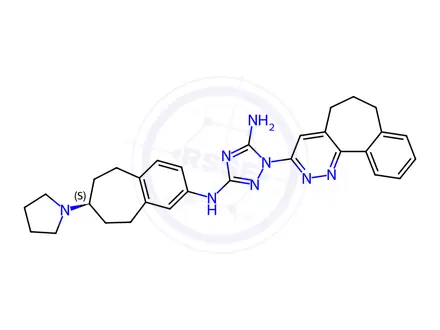 Chemical structure of Bemcentinib