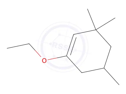 Chemical structure of 1-Ethoxy-3,3,5-trimethyl-cyclohexen