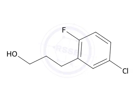 Chemical structure of 3-(5-Chloro-2-fluorophenyl)propan-1-ol