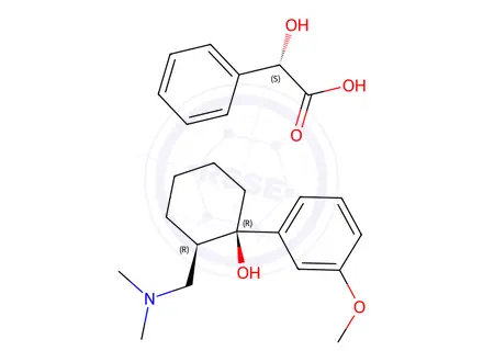 Chemical structure of (+)-cis-Tramadol (S)-(+)-mandelate
