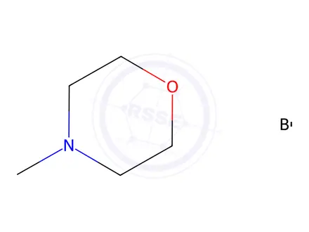 Chemical structure of Borane 4-Methylmorpholine Complex