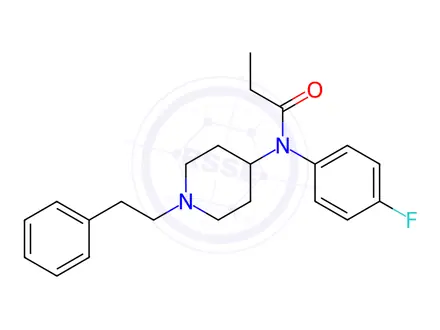 Chemical structure of Para-Fluorofentanyl