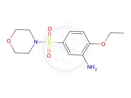 Chemical structure of 2-Ethoxy-5-(morpholine-4-sulfonyl)aniline