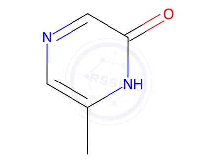 Chemical structure of 2-Hydroxy-6-methylpyrazine