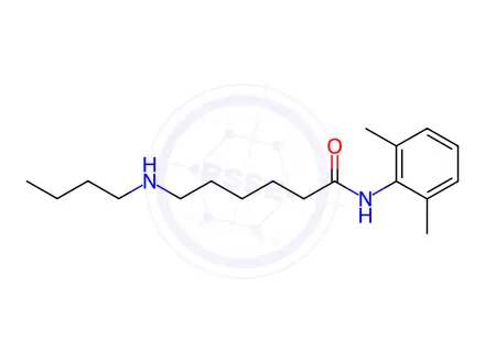 Chemical structure of Bupivacaine EP Impurity E (Bupivacaine USP Related Compound A)