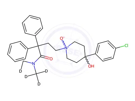 Chemical structure of Loperamide-d6 N-Oxide
