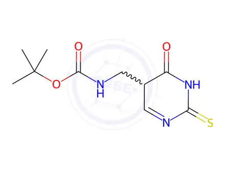 Chemical structure of Methylthiouracil Impurity 11