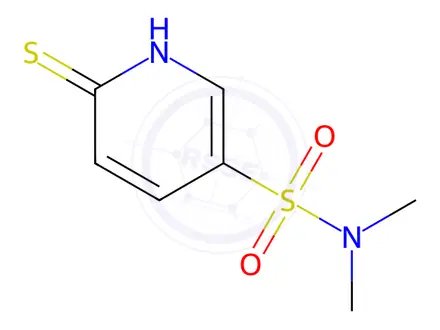 Chemical structure of n,n-Dimethyl-6-sulfanylpyridine-3-sulfonamide