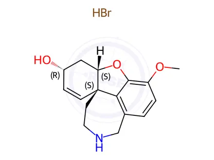 Chemical structure of Galantamine EP Impurity E HBr