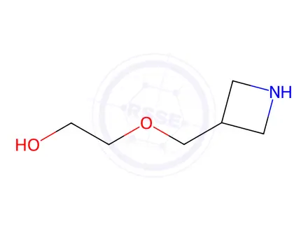 Chemical structure of 2-(Azetidin-3-ylmethoxy)ethanol