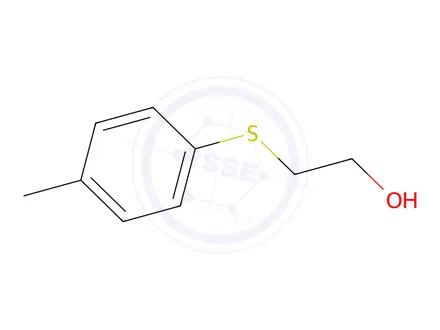Chemical structure of 2-(P-TOLYLTHIO)-ETHANOL