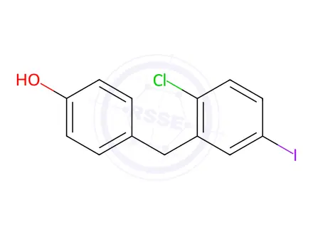Chemical structure of Empagliflozin Impurity 541