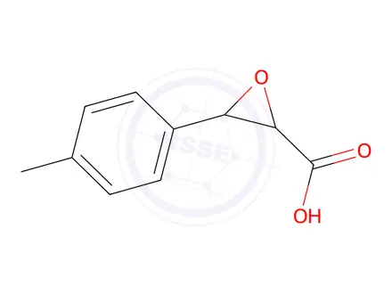 Chemical structure of 3-(P-tolyl)oxirane-2-carboxylic acid