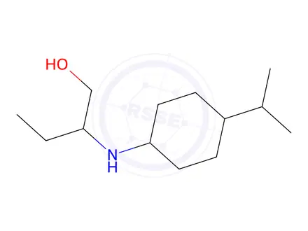 Chemical structure of 2-((4-Isopropylcyclohexyl)amino)butan-1-ol