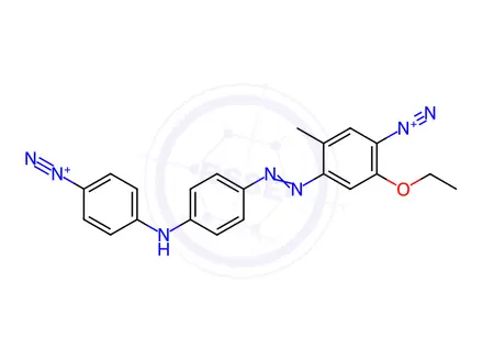 Chemical structure of fast black salt G