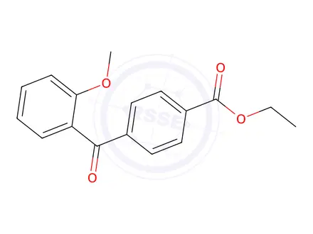 Chemical structure of Ethyl 4-(2-methoxybenzoyl)benzoate