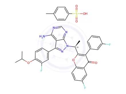 Chemical structure of Umbralisib Tosylate-API Standards