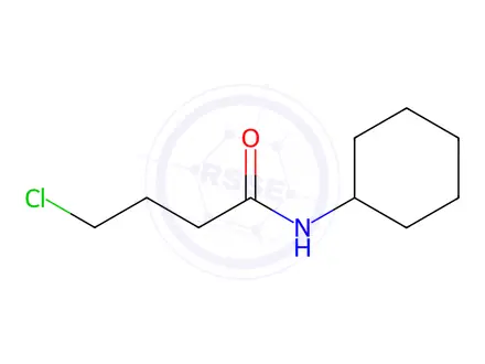 Chemical structure of 4-Chloro-N-Cyclohexylbutanamide
