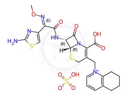 Chemical structure of Cefquinome Impurity 1