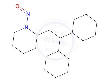 Chemical structure of Perhexiline impurity 1