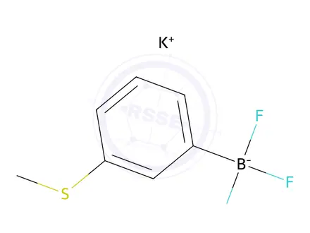 Chemical structure of Potassium (3-Methylthiophenyl)trifluoroborate