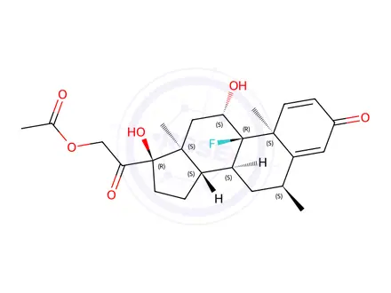 Chemical structure of Fluorometholone Impurity 9
