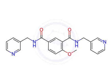Chemical structure of Picotamide