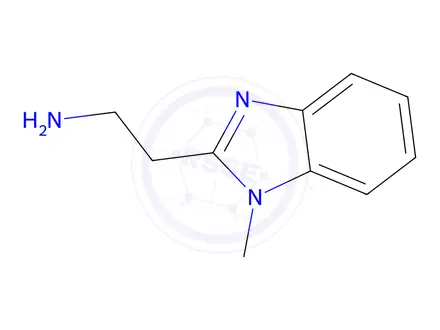 Chemical structure of 2-(1-Methyl-1H-1,3-benzodiazol-2-yl)ethan-1-amine Dihydrochloride