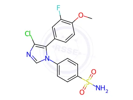 Chemical structure of Cimicoxib