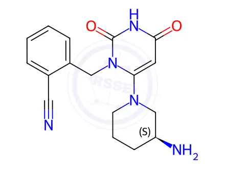 Chemical structure of Alogliptin Benzoate Impurity 103