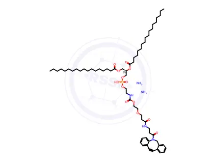 Chemical structure of DSPE-PEG(5000) DBCO