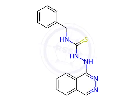 Chemical structure of N-Benzyl-2-(phthalazin-1-yl)hydrazinecarbothioamide