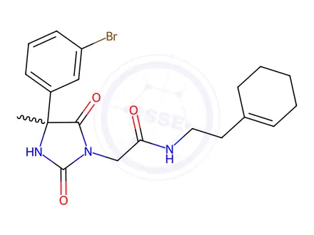 Chemical structure of WAY-330540
